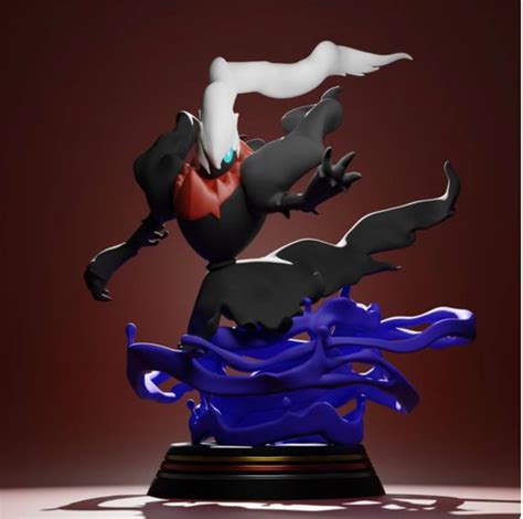 Darkrai Statue Figurine Pokemon Figurine 3d Printed Resin - Etsy