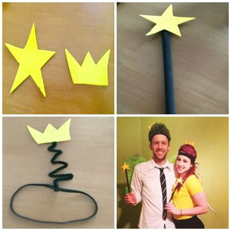 Easy Cosmo And Wanda Costume Tutorial Fairly Odd Parents Cosmo And