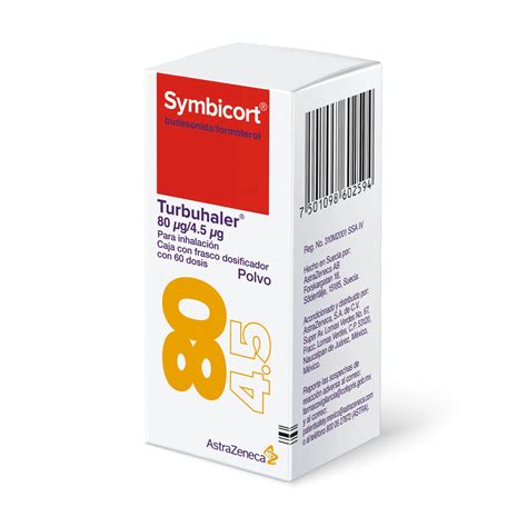 Compra Symbicort Turbuhaler Mcg Frasco Dosificador Dosis En