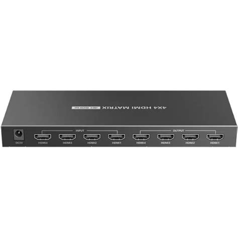 Купить Матричный коммутатор 4x4 HDMI 4K HDMI 2 0 EDID RS232 Lenkeng