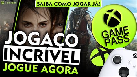 LIBERADOO JOGUE esse JOGÃO AGUARDADO AGORA no XBOX o GAME PASS