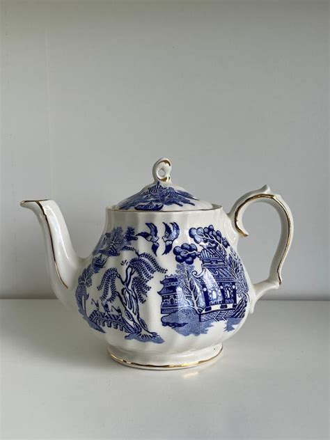 Blue Willow Teapot Johnson Brothers Lupon Gov Ph