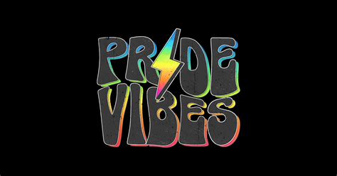 Pride S Lgbtq Gay Rainbow Bolt Lightning Pride Vibes Sticker Teepublic