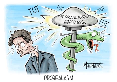 Probealarm Von Mirco Tomicek Politik Cartoon Toonpool