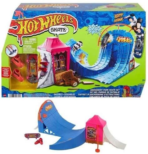 Rinkinys Hot Wheels Finger Skate Atrakcionų parkas kainos nuo Kaina lt