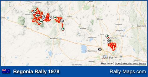 Maps Begonia Rally 1978 Vrc Rally