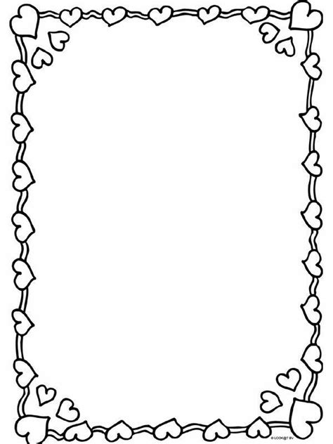 Cute Bordereed Lined Paper Coloring Pages | Monaicyn Kitchen Ideas