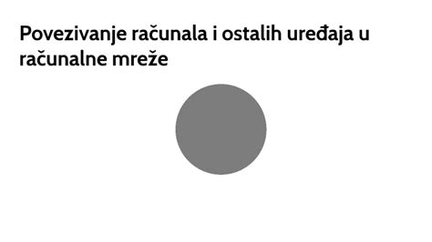 Povezivanje Računala I Ostalih Uređaja U Računalne Mreže By Luka Blagojević