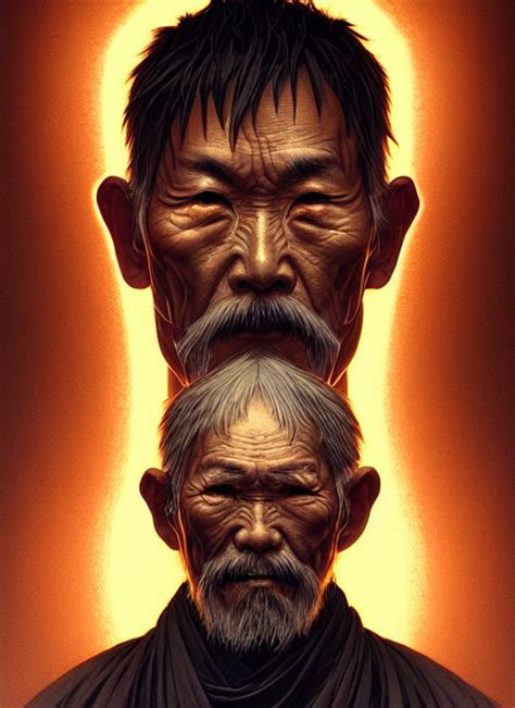 Stable Diffusion Prompt Symmetry Portrait Of Old Man Prompthero