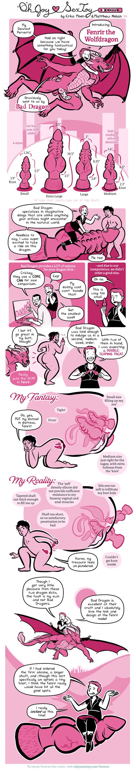 Oh Joy Sex Toy Fenrir The Wolfdragon