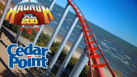 Magnum Xl Front Row On Ride Pov Fps Hd Cedar Point Youtube