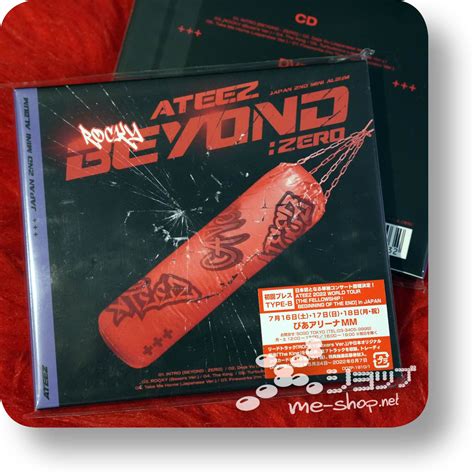 Ateez Beyond Zero Lim Cd Dvd B Type Me Shop