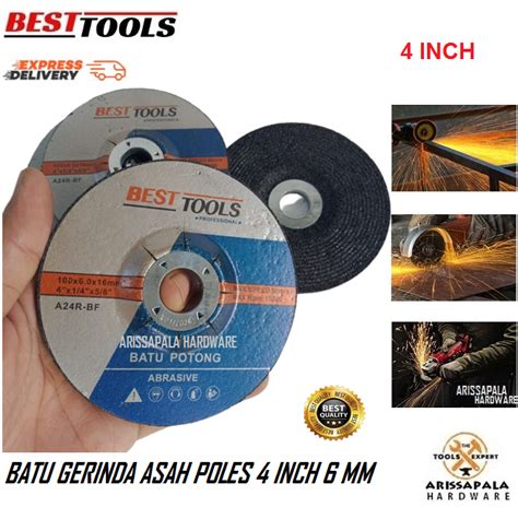 BESTTOOLS Mata Gerinda Poles Asah Besi Batu Gerinda Asah Grinding