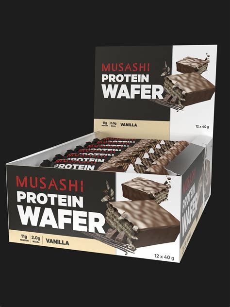 Musashi High Protein Bar 90g Box Of 12 Bars Musashi