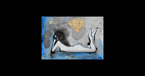 Nude With Geometry Nude Girl Sticker TeePublic