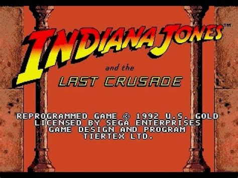 Mega Drive Longplay Indiana Jones And The Last Crusade Youtube