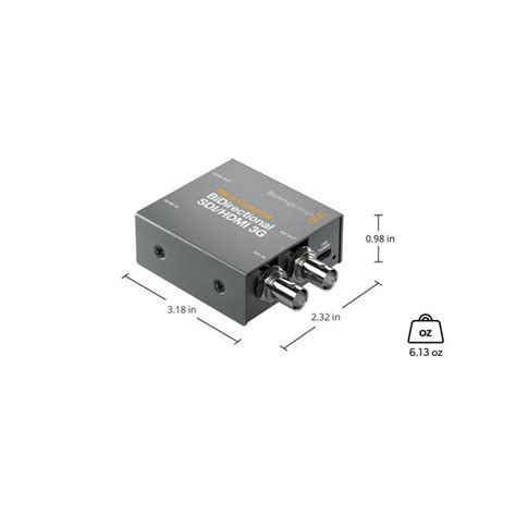 Blackmagic Design Micro Converter Bidirectional Sdi Hdmi G