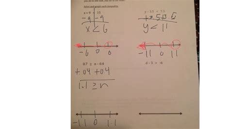 Adding And Subtracting Inequalities Notes YouTube