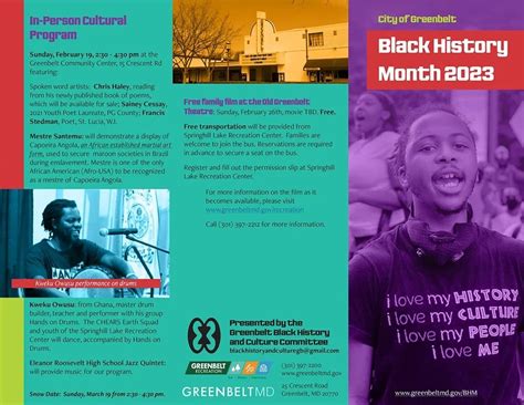 Black History Month Programs