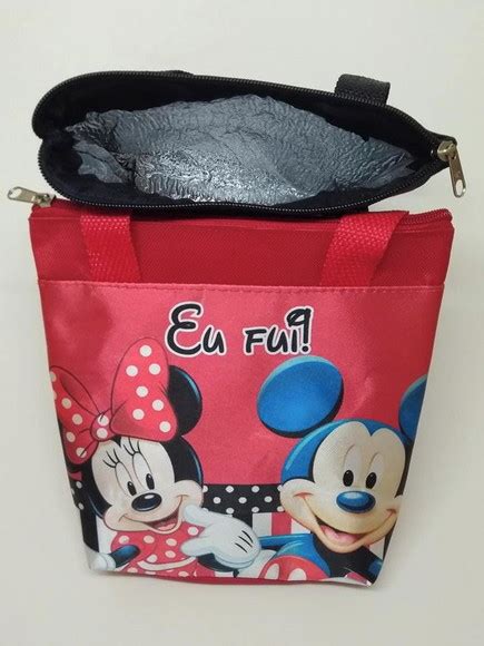 Bolsa Térmica Mickey Elo7 Produtos Especiais