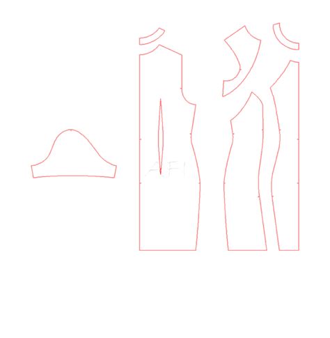 How To Adjust Hip Line For The Hourglass Dress Pattern Afi Atelier