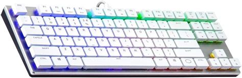 Cooler Master Sk Teclado Mec Nico Tenkeyless Edi O Limitada Branca