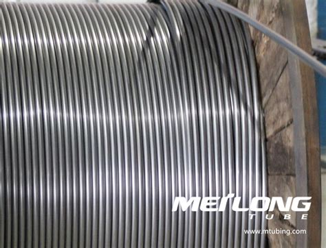 L Stainless Steel Coiled Capillary Hydraulic Control Line Tubing