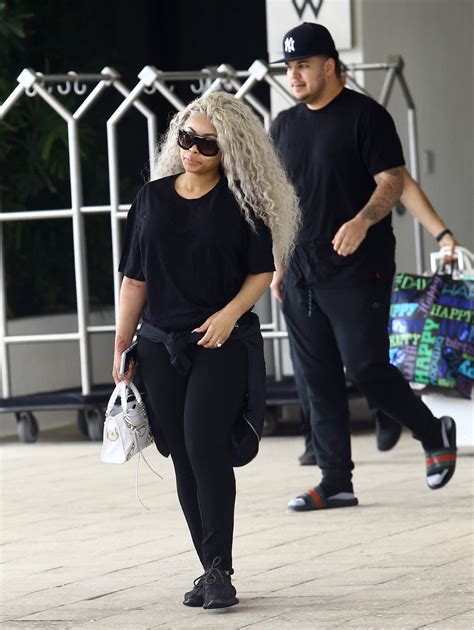 Photo Blac Chyna Enceinte Et Son Fianc Rob Kardashian Quittent