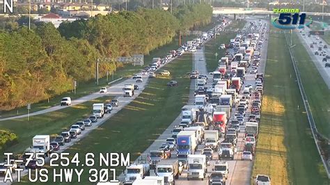 Serious Crash Snarls Traffic On I 75 In Gibsonton Fox 13 Tampa Bay