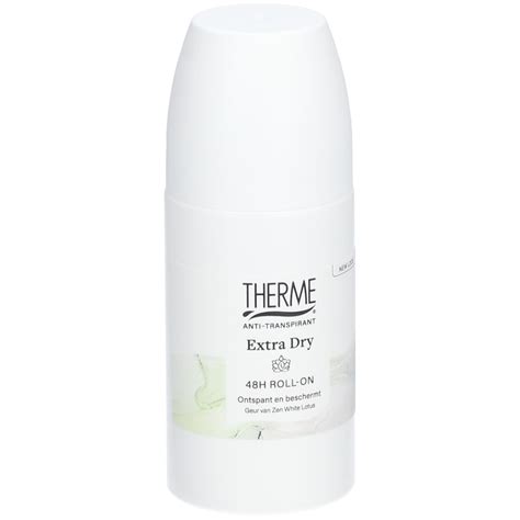 Therme Zen White Lotus 48h Extra Dry Anti Transpirant Roll On 60 Ml