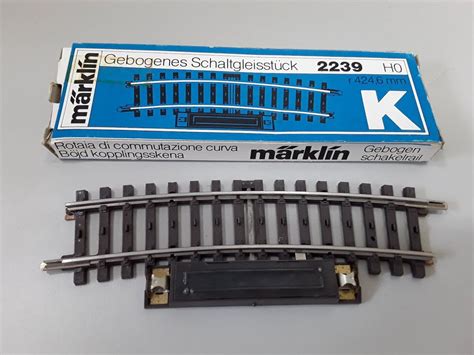 Märklin K Gleis 2299 2239 2 x Schaltgleisstück Spur H0 Kaufen