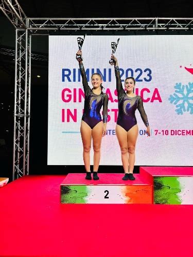 Ginnastica Artistica Vicecampionesse Nazionali Per Asd Scicli Scicli