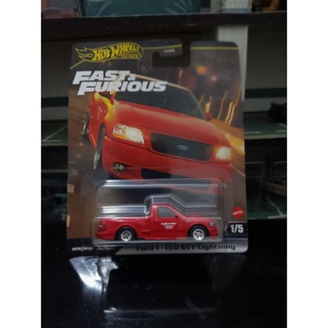 Jual Hot Wheels Premium Ford F Svt Lightning Fast Furious Shopee Indonesia