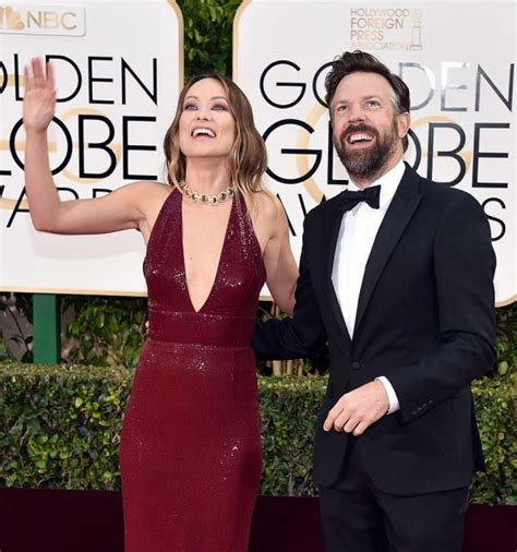 Olivia Wilde and Jason Sudeikis were the absolute cutest at the Golden ...