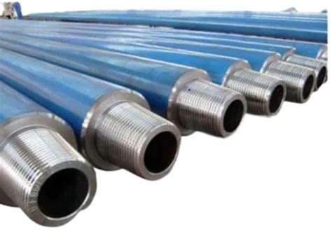 Blue And Silver Paint Coated Hot Rolled Round Stainless Steel Drill Collars At Best Price In