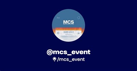 Mcs Event Instagram Facebook Linktree