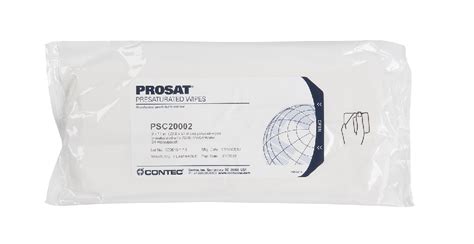 Prosat® Sigma™ Wipes Contec® Presaturated Cleanroom Wipes