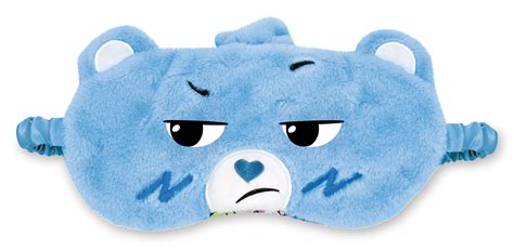 Care Bears Grumpy Bear Satin-Lined Embroidered Sleep Mask