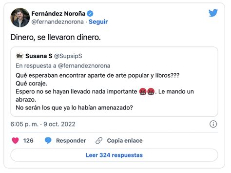 Nacionales Dejaron patas arriba la recámara Fernández Noroña