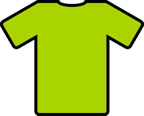 Yellow Shirt Cartoon Clipart Best