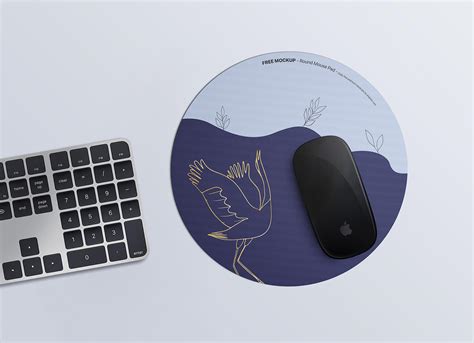 Round Mouse Pad Mockup Free Psd Templates