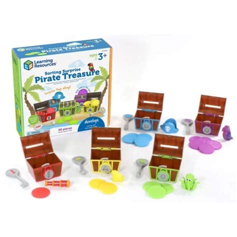 Развивающая игра Замки и ключи. Пиратское сокровище, Learning Resources ...