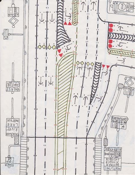 Urban Design Plan for 4-Lane Highway Intersection