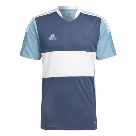 adidas T shirt d Entraînement Tiro 21 Bleu Marine Bleu