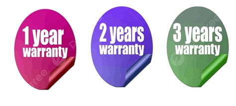 Warranty Stickers Set Approval Symbol Certificate Vector Approval Symbol Certificate Png And