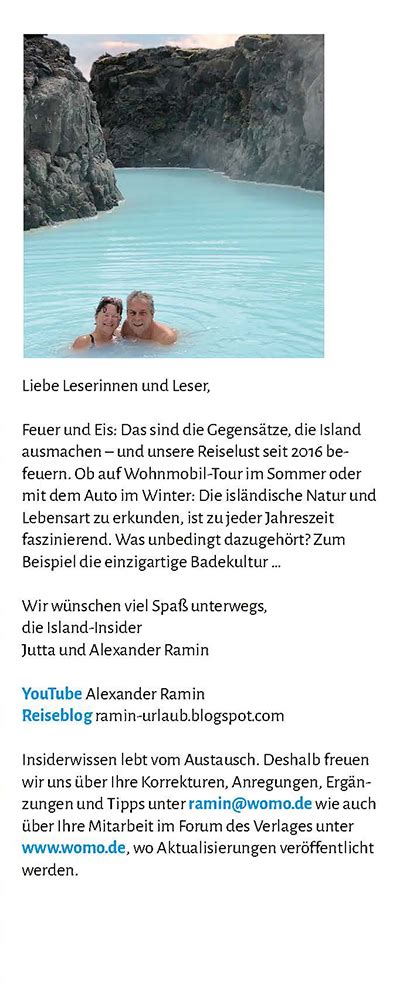 Reiseführer Island WOMO Verlag