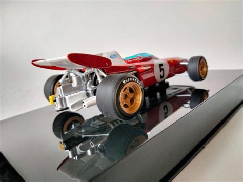 Hot Wheels Elite Coche De Carreras A Escala Ferrari B Mario Andretti