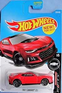 Amazon Hot Wheels Camaro Fifty Camaro ZL Red Toys Games