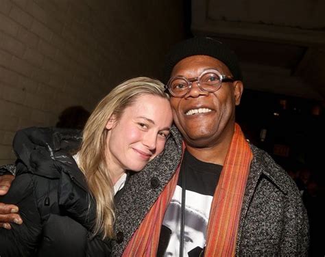 Brie Larson Supports Samuel L Jackson At The Piano Lesson Performance