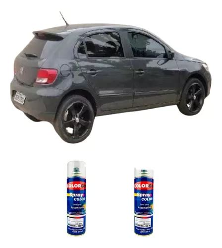 Tinta Spray Automotiva Vw Cinza Urano Verniz Ml Parcelamento Sem